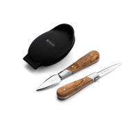 Austernmesser Set Olivenholz Laguiole Style de Vie
