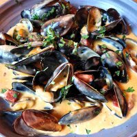 Miesmuscheln aus der Normandie
