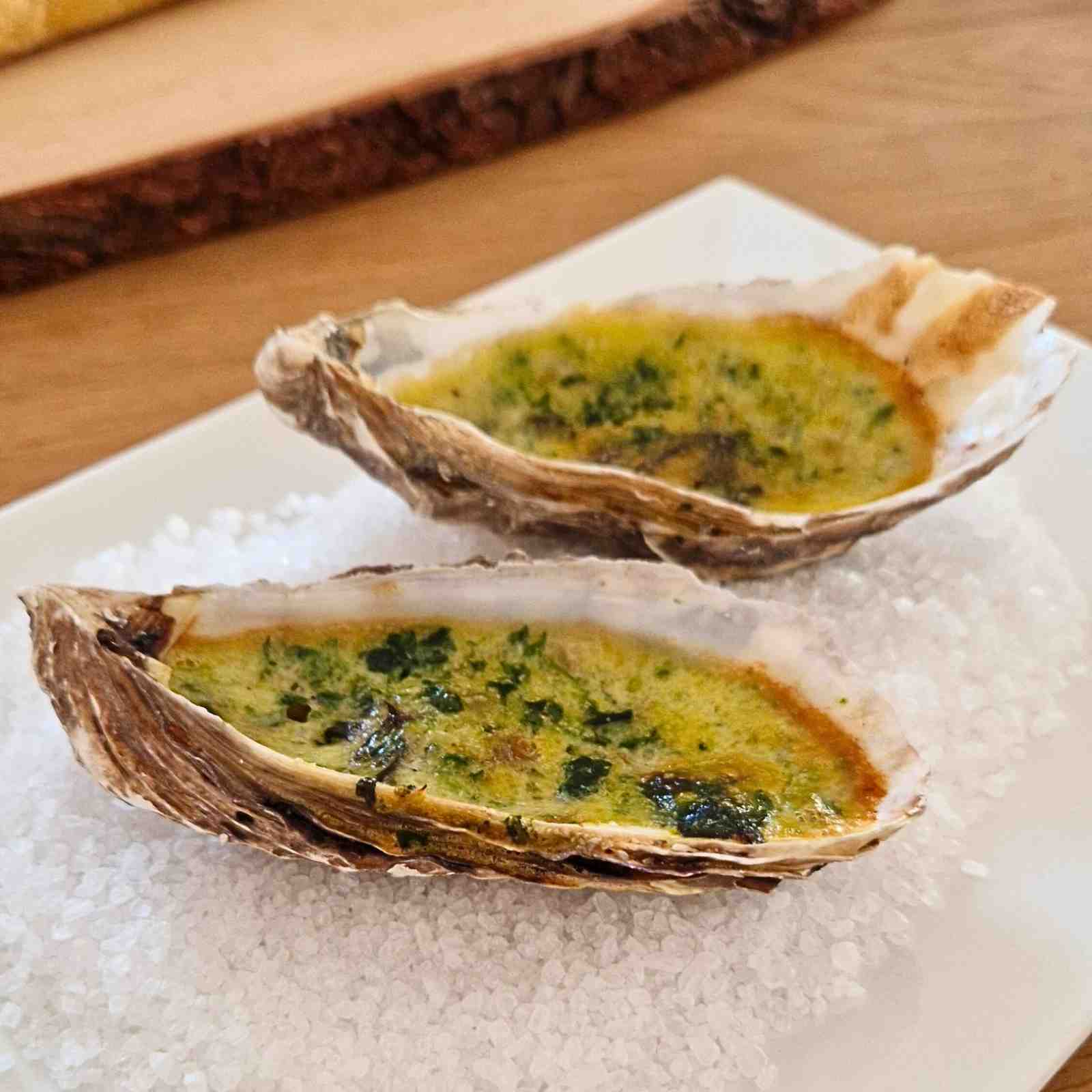 Bild soufflierte Austern